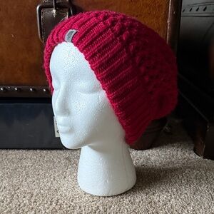 The North Face Knit Beanie in Bold Fuchsia